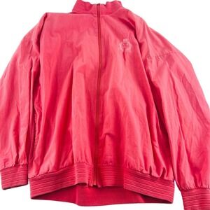 SK Sport Vintage Jacket Women's‎ Medium Pink Full Zip Lightweight
